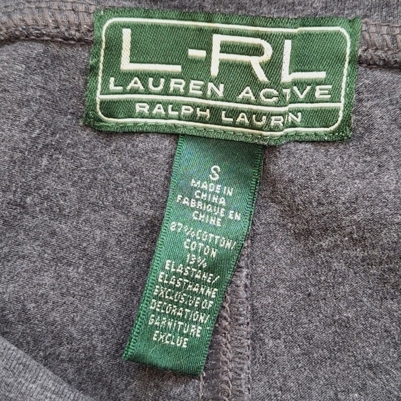 Lauren Ralph Lauren Cotton Blend Flare Leg Legging Pants Lounge Casual Active - Picture 4 of 5